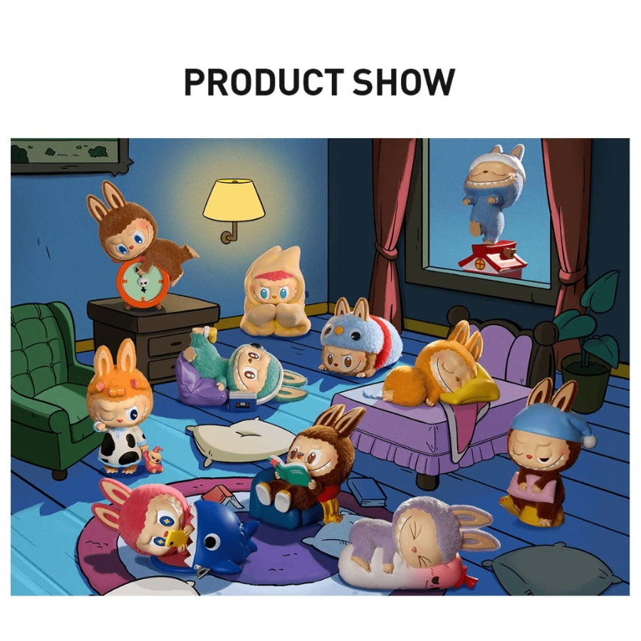 Authentic POP MART THE MONSTERS Labubu 1:00AM (1EA Sealed Random Box),  Emotional Gift, Back To School Gift, Kawaii Room Decor