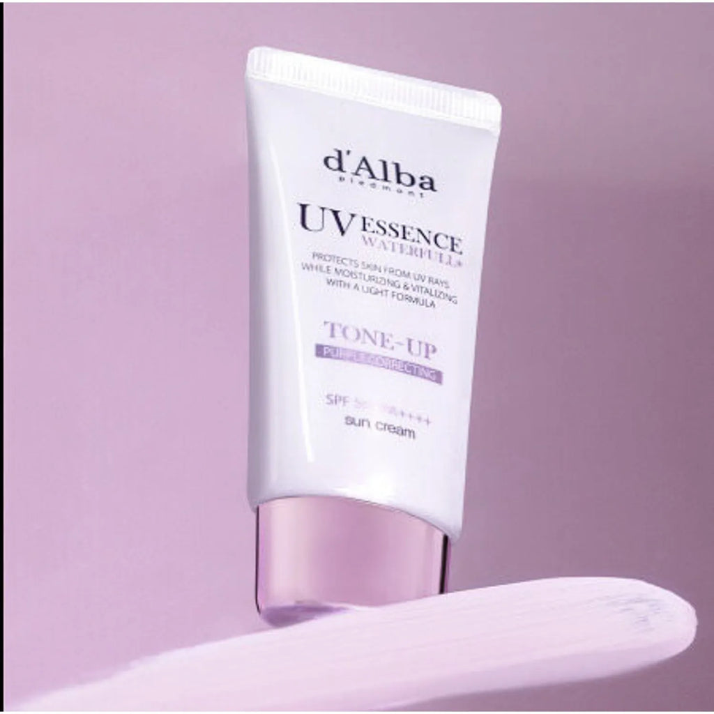 d'Alba Waterful Tone Up Sun Cream Purple 50mL