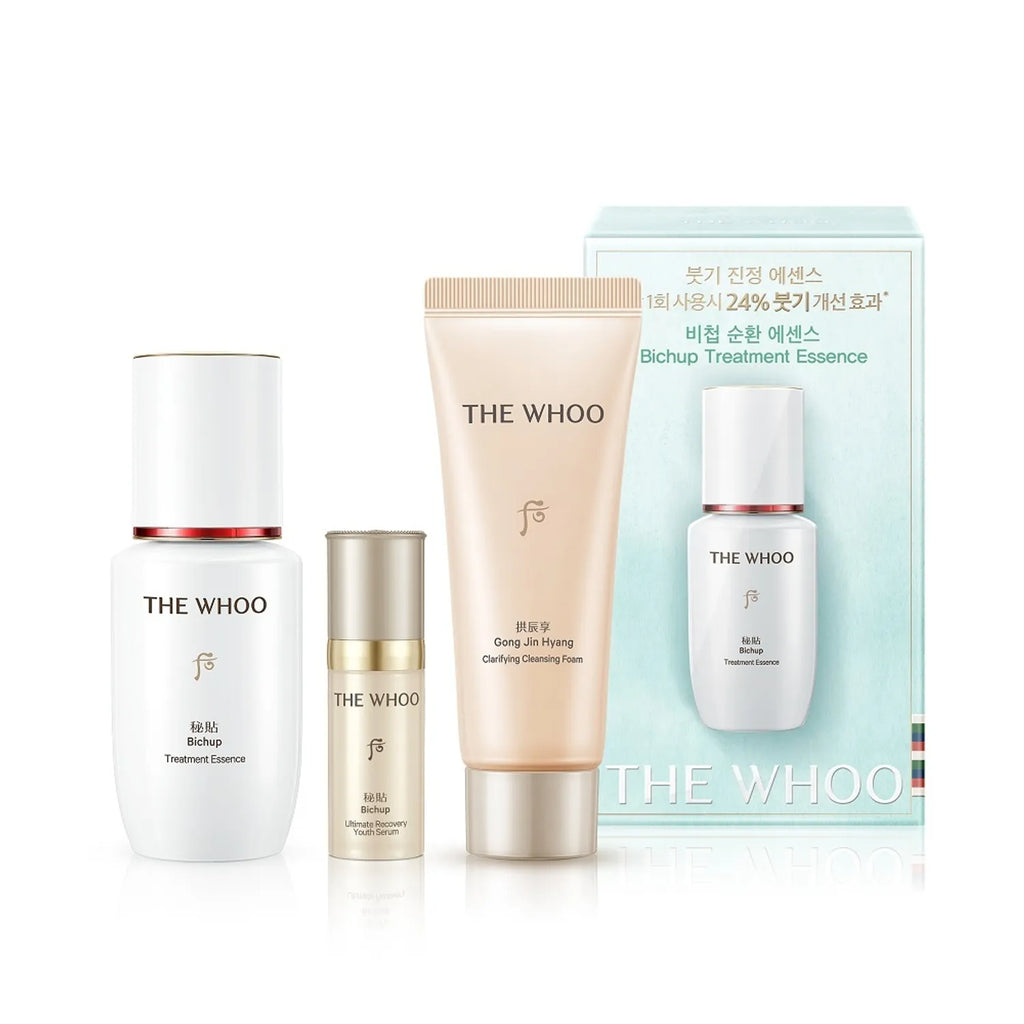 THE WHOO Bichup Treatment Essence 30ml Set (+Essence 10ml+Foam 40ml)
