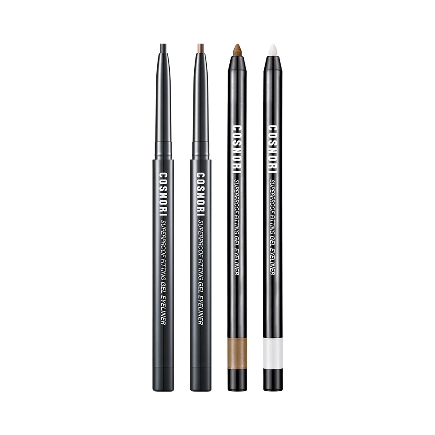 COSNORI Superproof Fitting Gel Eyeliner Pencil (11 Colors)