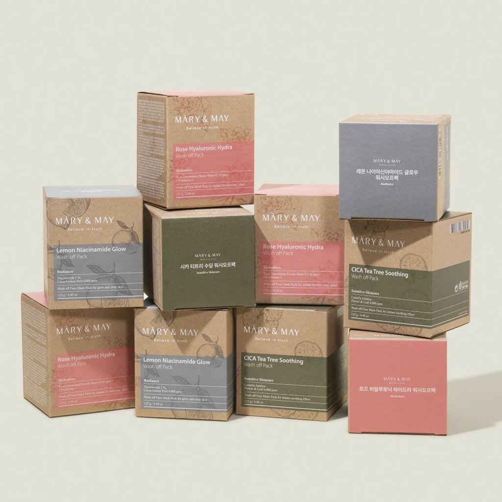 Mary & May Lemon Niacinamide Glow Wash Off Pack 125g