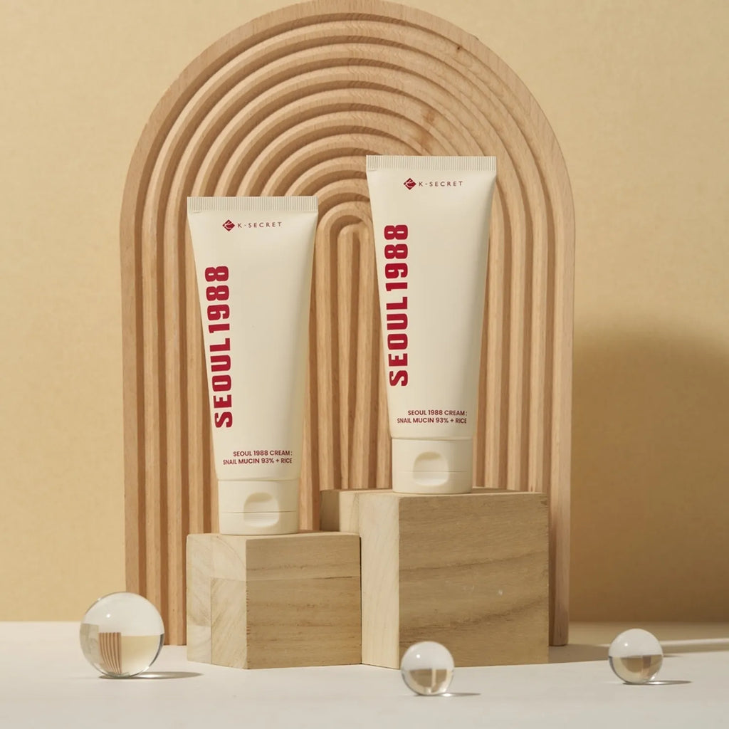KSECRET Seoul 1988 Cream: Snail Mucin 93%+Rice 100ml