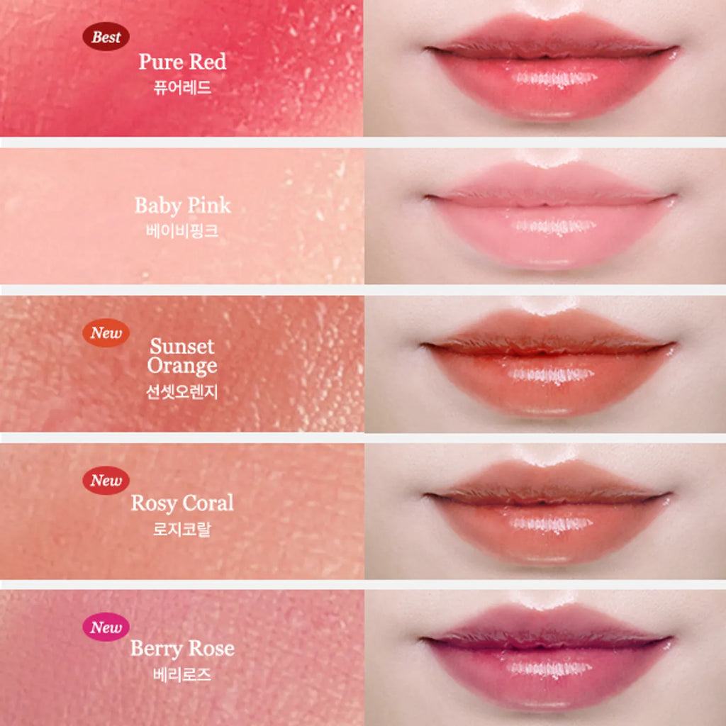 ★K-idol's item★isoi Bulgarian Rose Lip Treatment Balm 5g #Pure Red