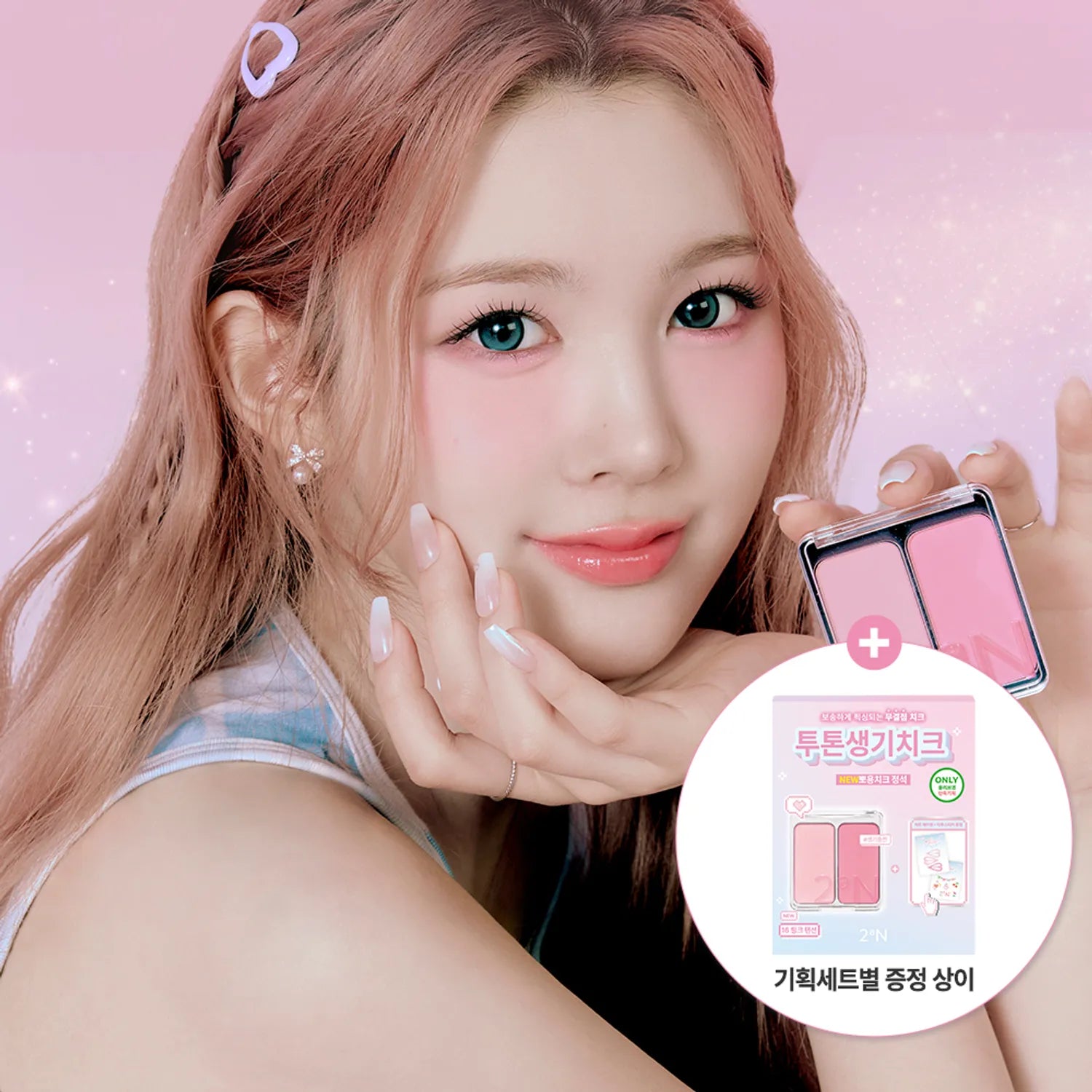 2aN Dual Cheek (Set/Single) (19 Colors)
