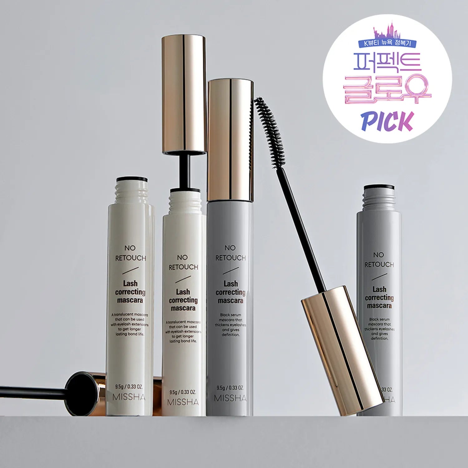MISSHA No Retouch Lash (Correcting Mascara/Serum) 9.5g
