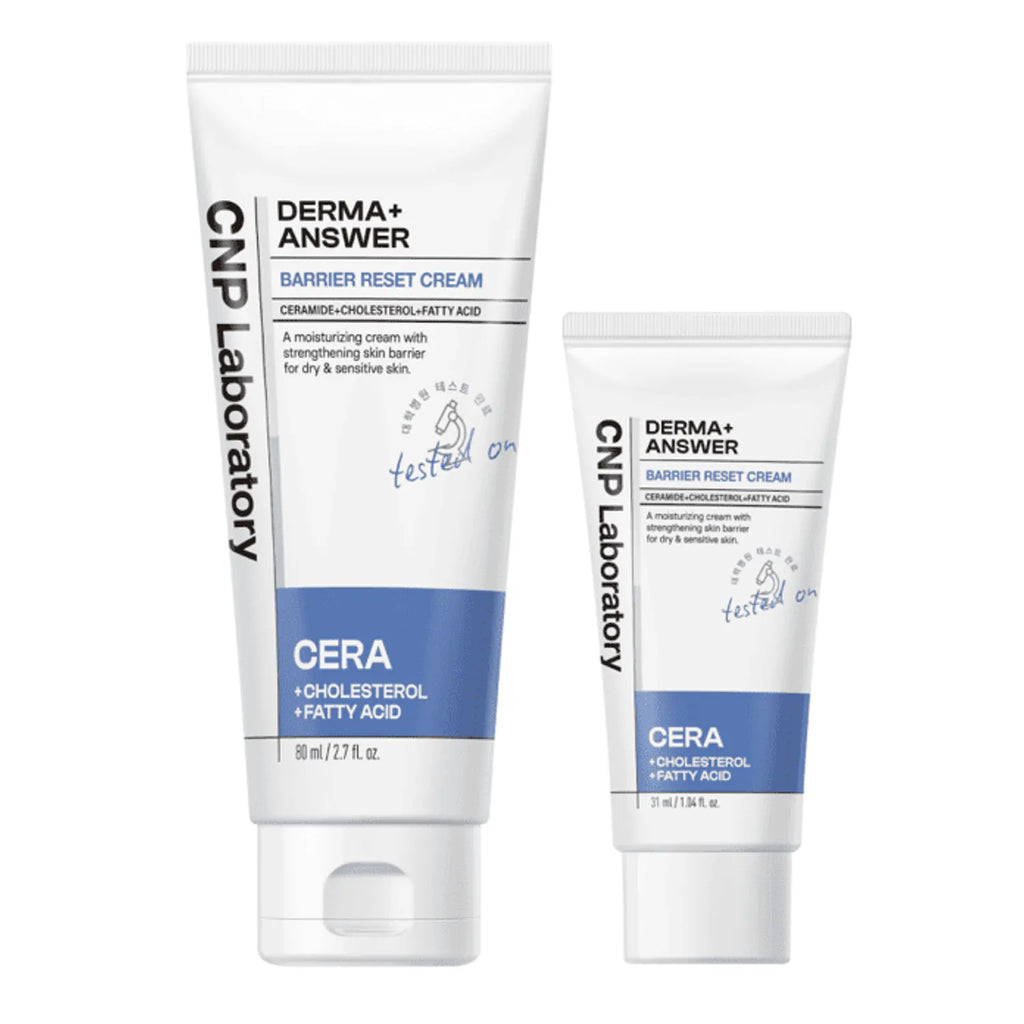 CNP Derma+ Answer Barrier Reset Cream 80ml Set (+31ml)