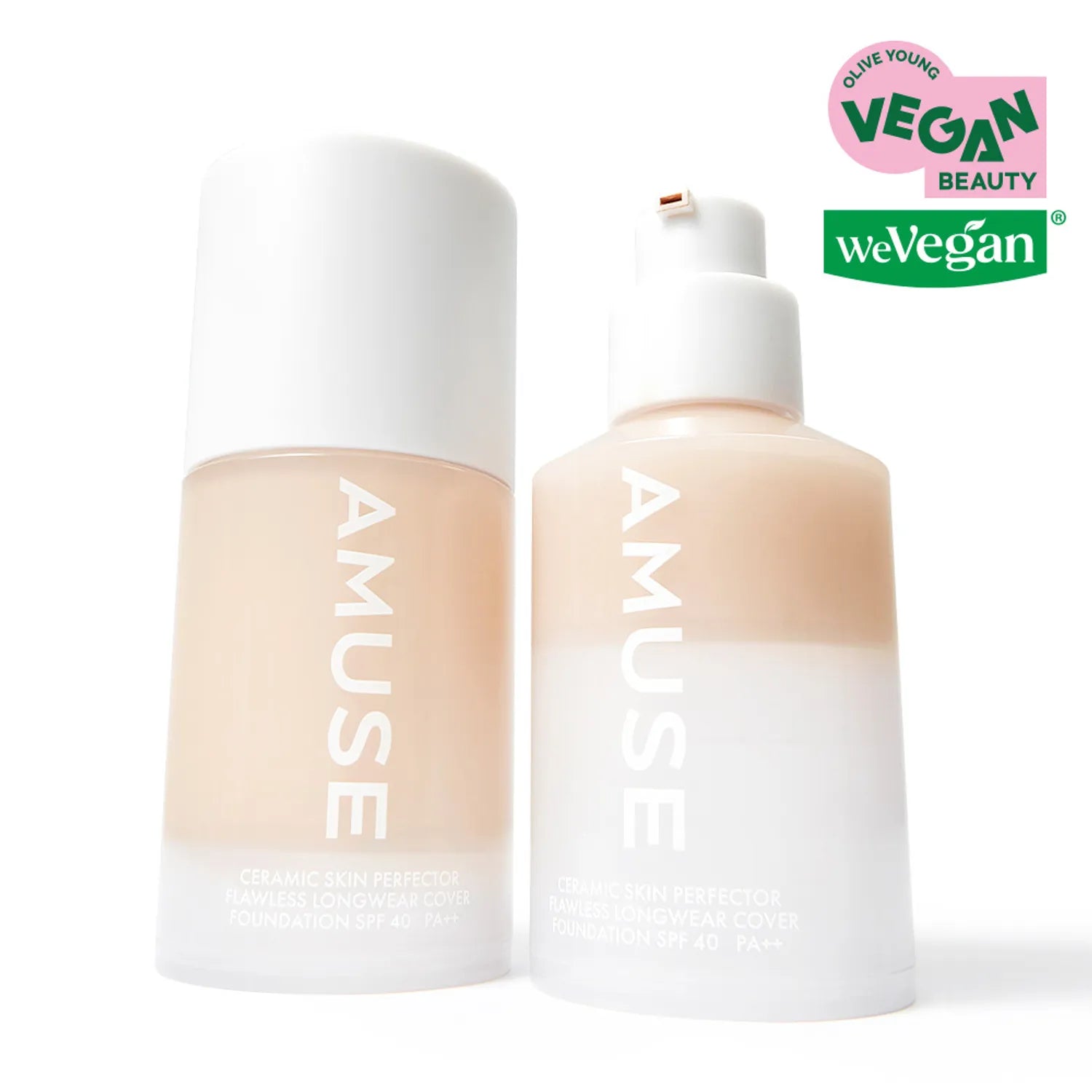 AMUSE Ceramic Skin Perfector Foundation 30ml/15ml