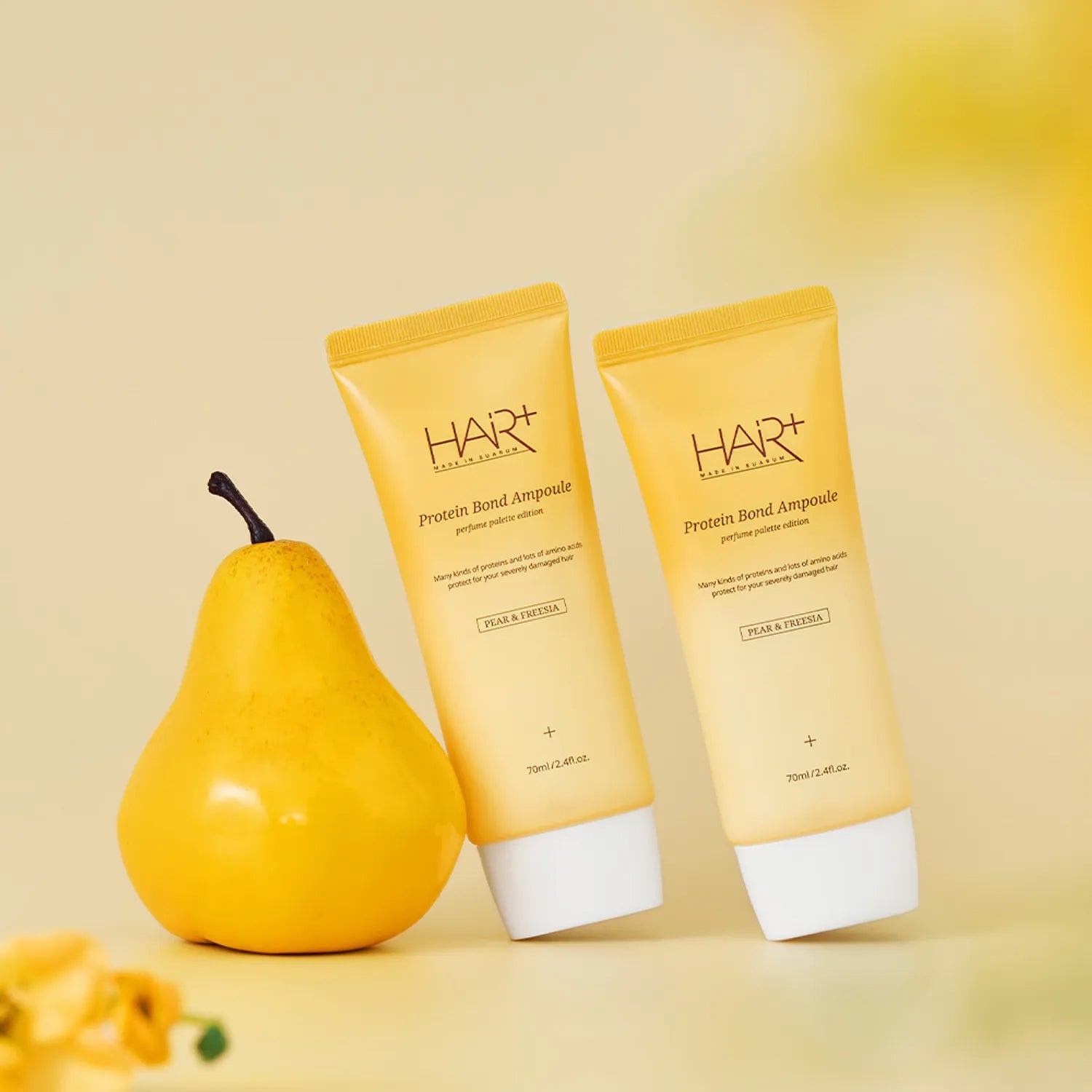 HAIRPLUS Protein Bond Ampoule #Pear & Freesia Double Pack (70ml+70ml)
