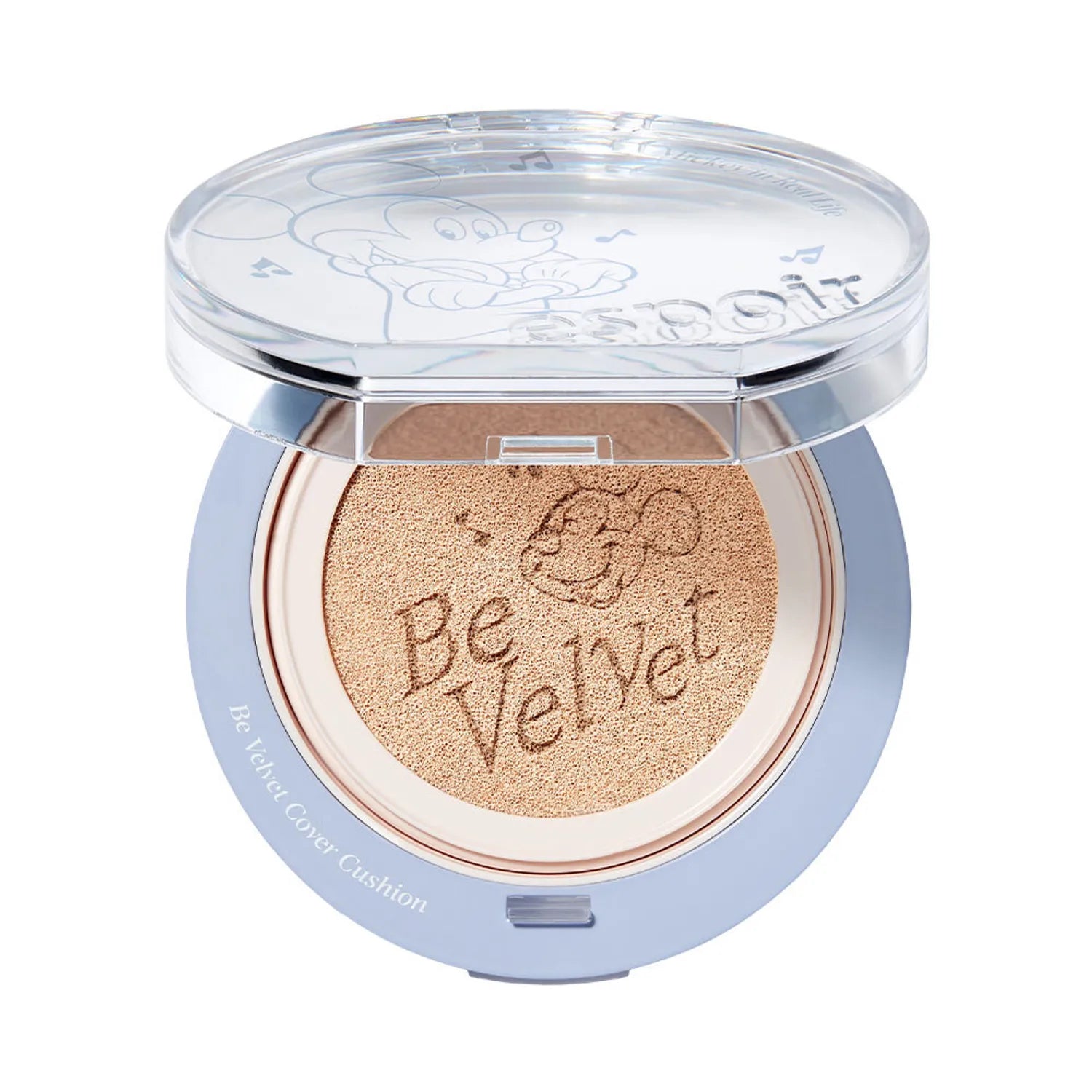 [DISNEY EDITION] espoir Be Velvet Cover Cushion Set (+Refill, 3 Puffs, Puff Case)