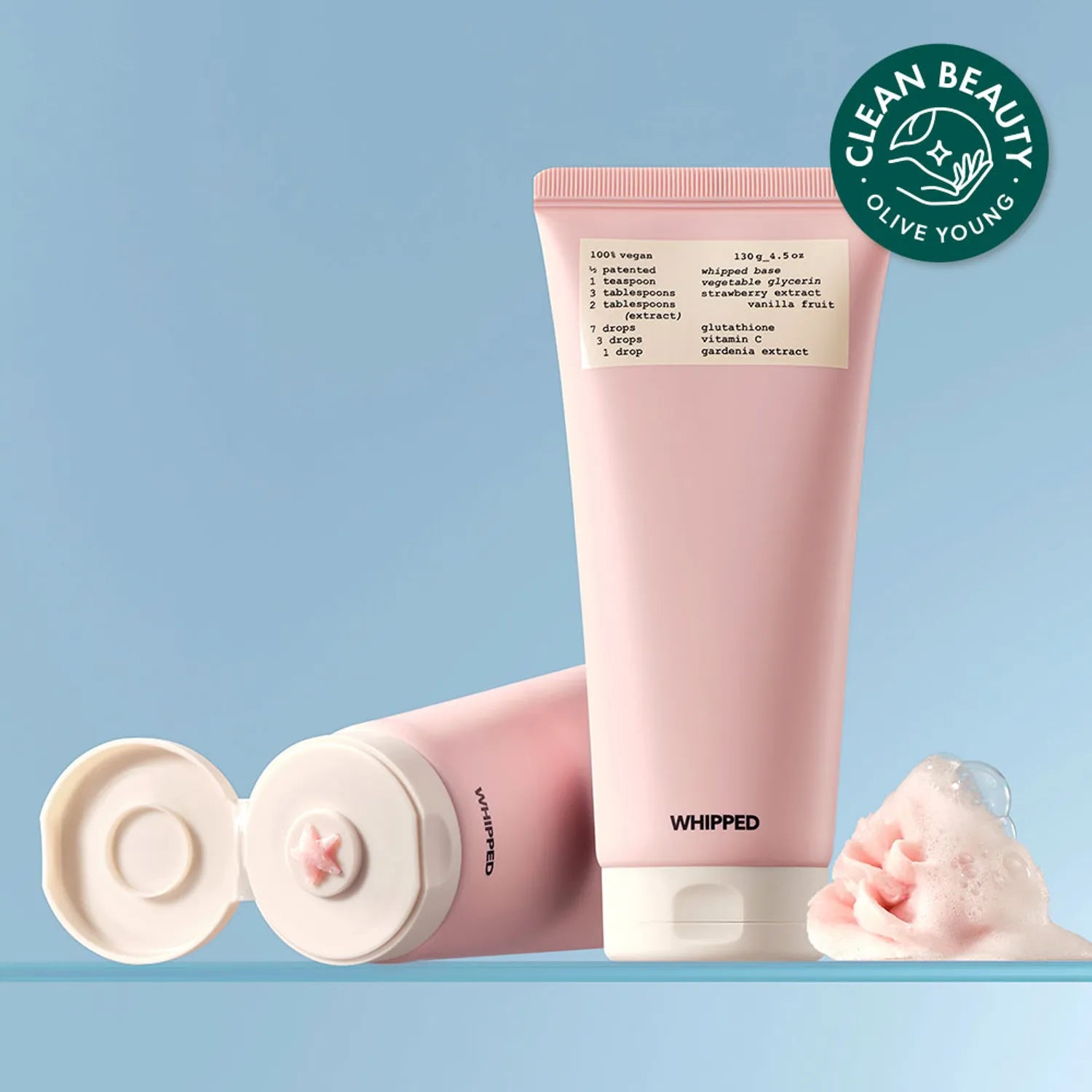Whipped Vegan Pack Cleanser 130g