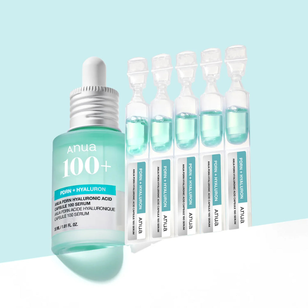 Anua PDRN Hyaluronic Acid Capsule 100 Serum 30ml Set (+1ml*5ea)
