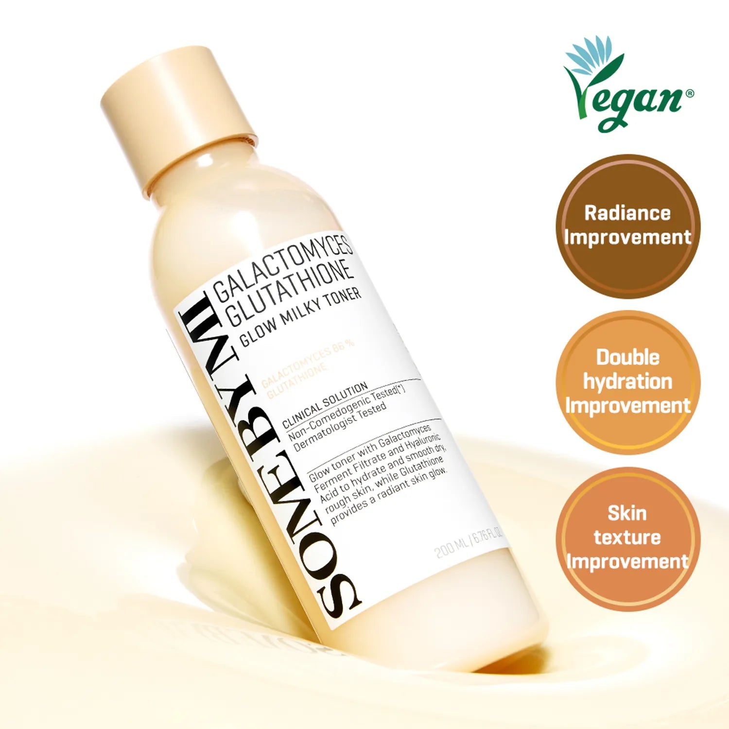 SOME BY MI Galactomyces Glutathione Glow Milky Toner 200ml