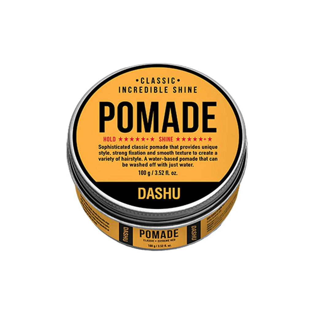 DASHU Classic Incredible Shine Pomade 100g (+Pomade Comb)