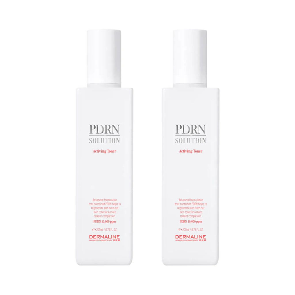 DERMALINE PDRN Solution Activing Toner 200ml Double Set