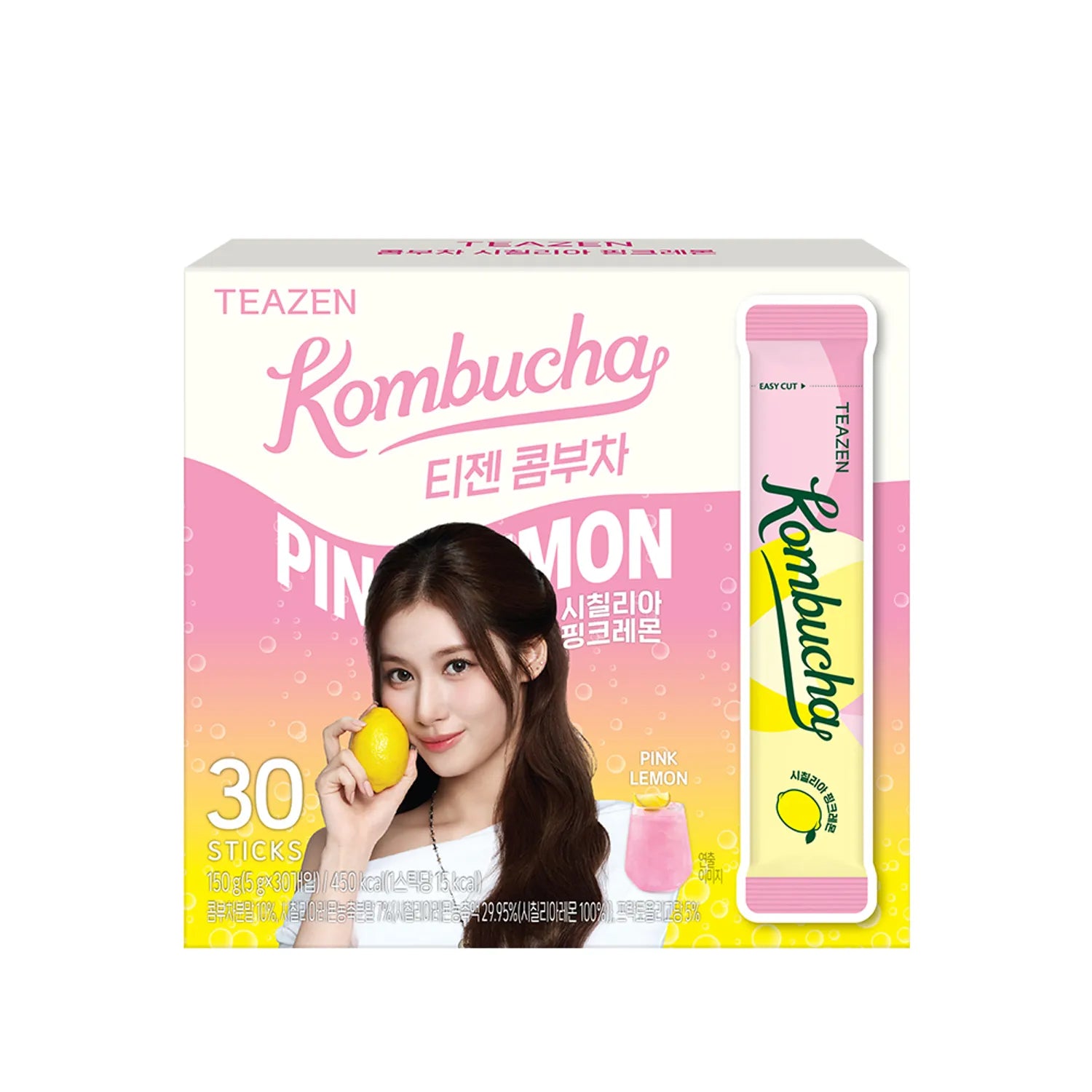 Teazen Kombucha #Sicilian Pink Lemon 30T