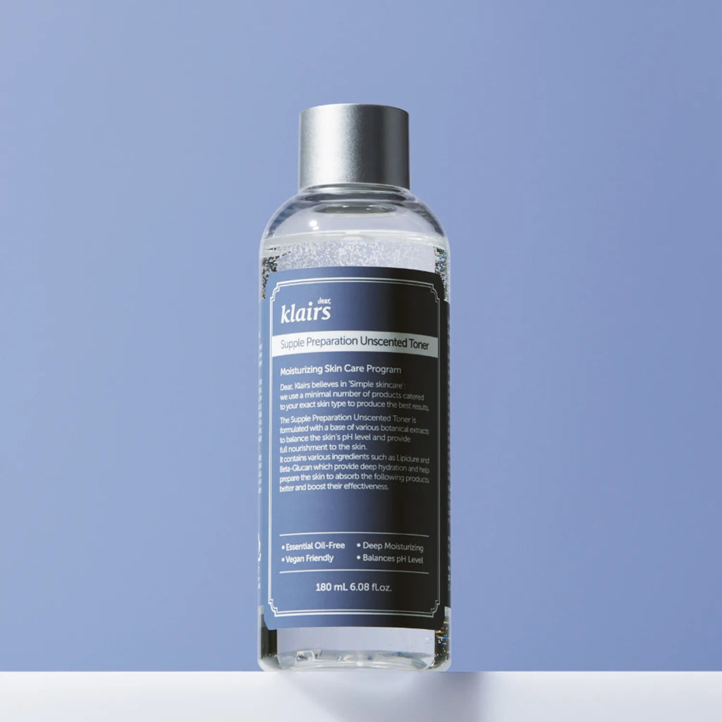dear, klairs Supple Preparation Unscented Toner 180ml
