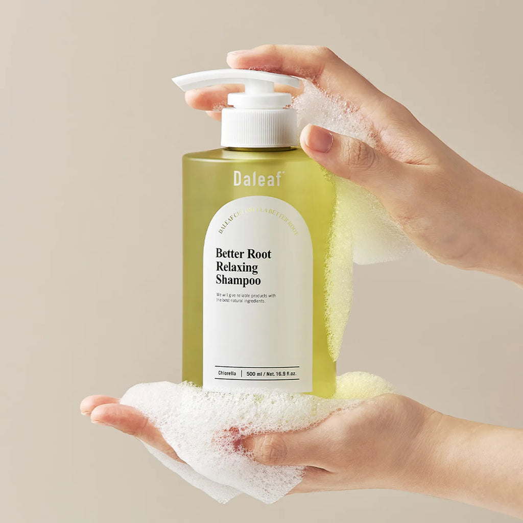 Daleaf Chlorella Better Root Relaxing Shampoo 500ml