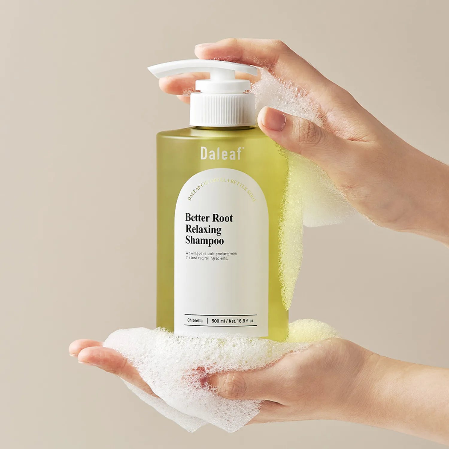 Daleaf Chlorella Better Root Relaxing Shampoo 500ml