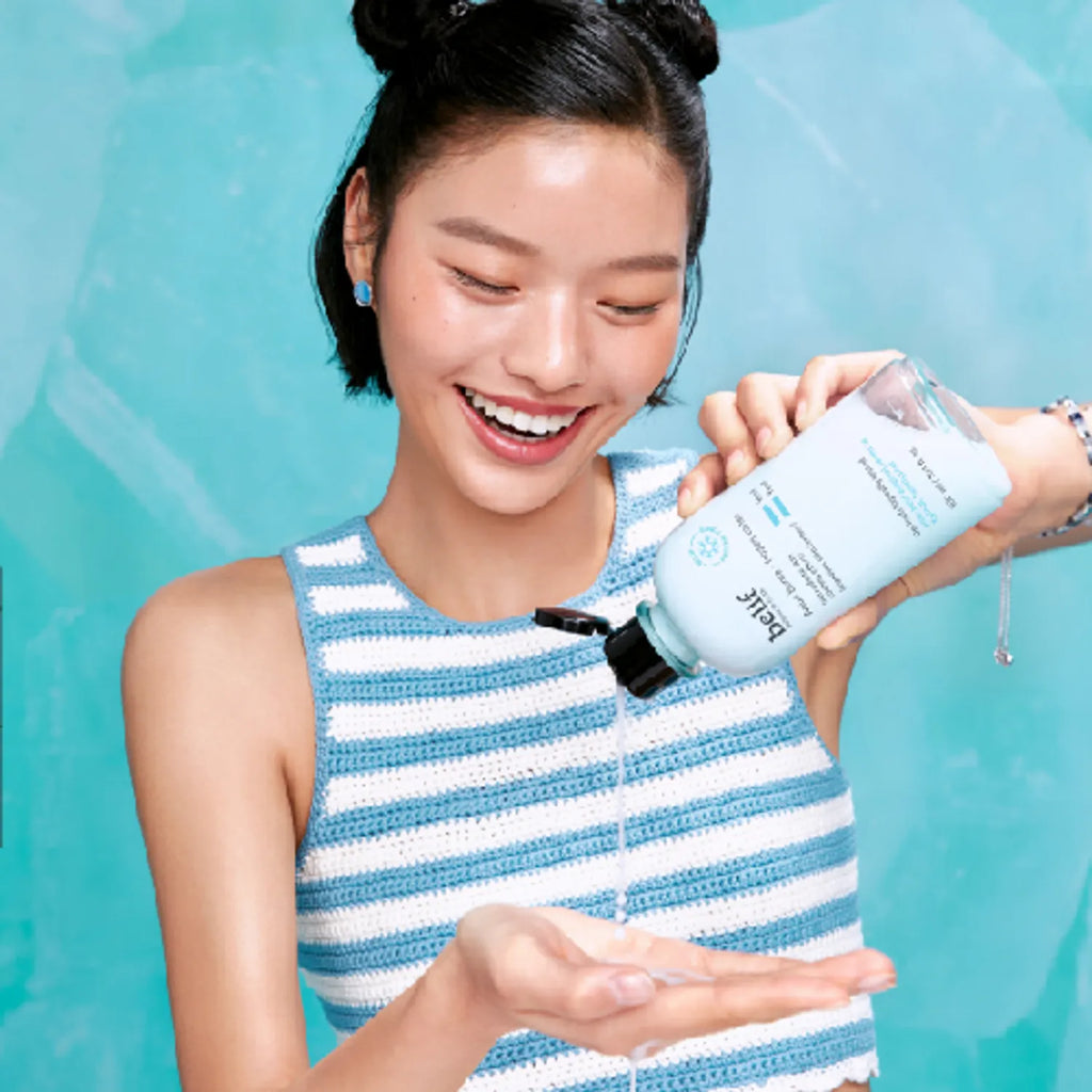[dropdropdrop EDITION] belif Aqua Bomb Frozen Toner Set (Toner 300ml+50ml+Gel Pad 140P)