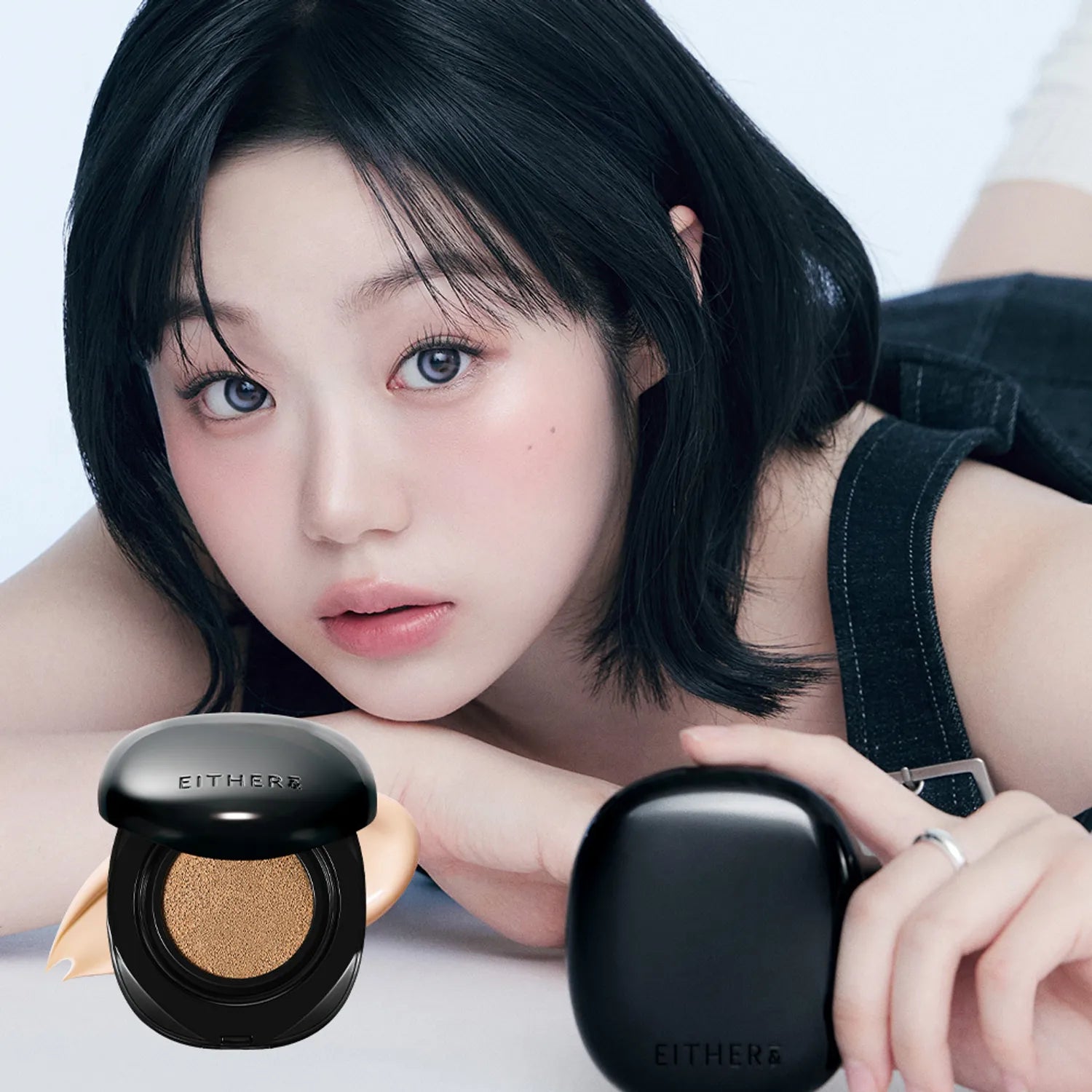 EITHER& Blur Pixel Cushion 12g Refill Set (2 Shades)