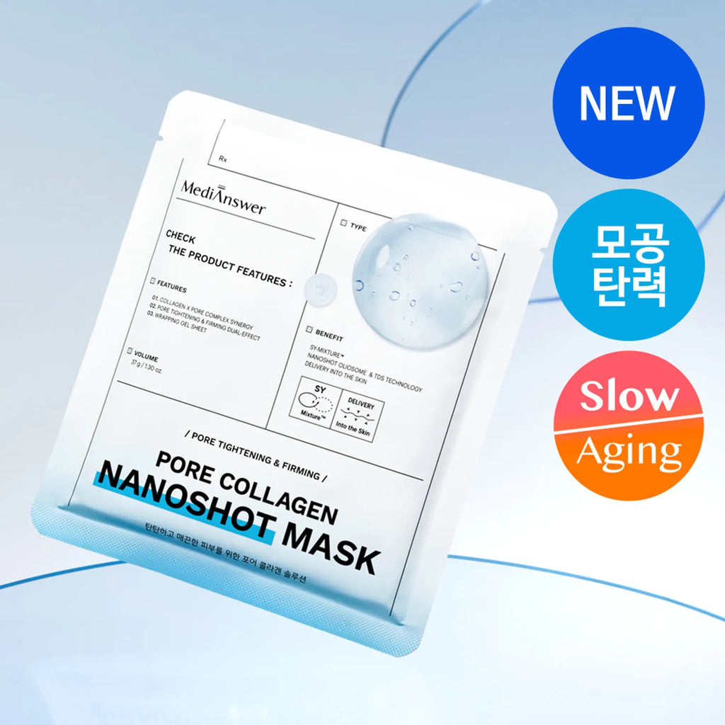 MediAnswer Pore Collagen Nanoshot Mask Sheet 1ea