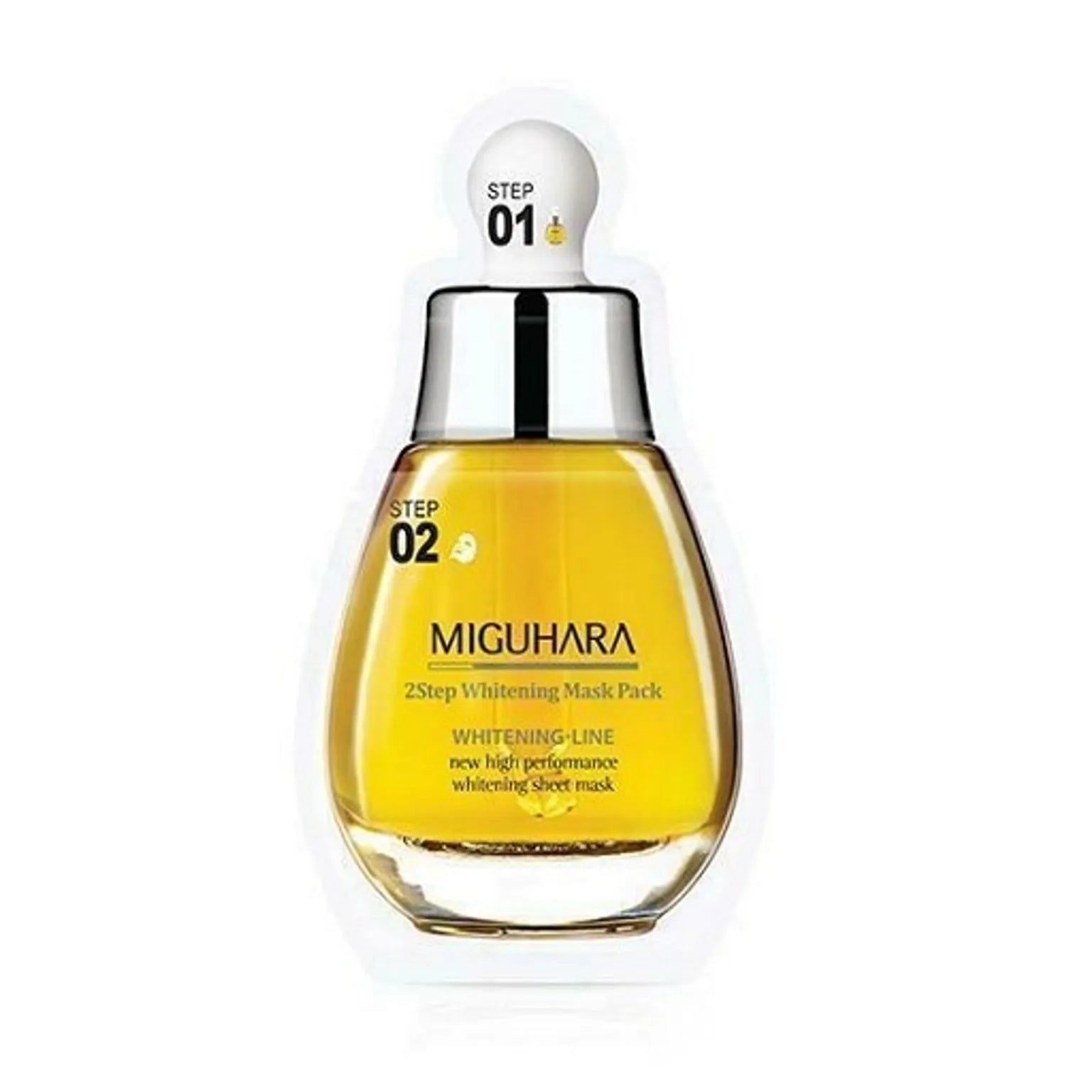 MIGUHARA 2 Step Mask Sheet Pack 1 Sheet
