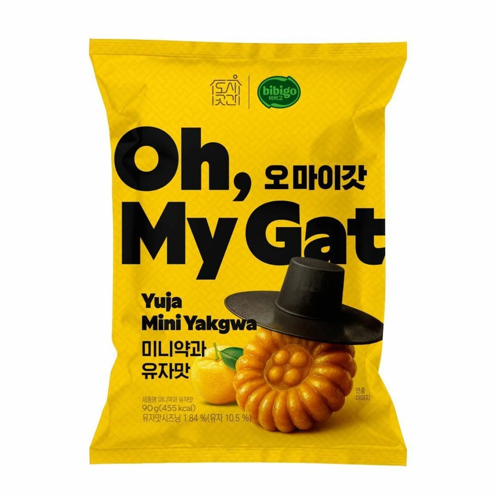 BibiGo Oh My Gat Mini Yakgwa #Yuja 90g