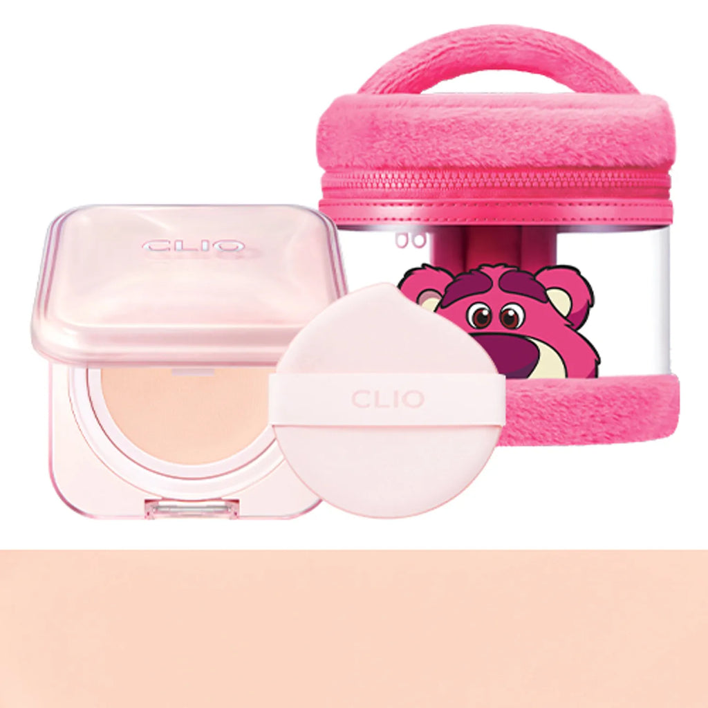 [TOY STORY] CLIO Kill Cover Mesh Glow Essential Cushion Set (+Latso Beach Bag)