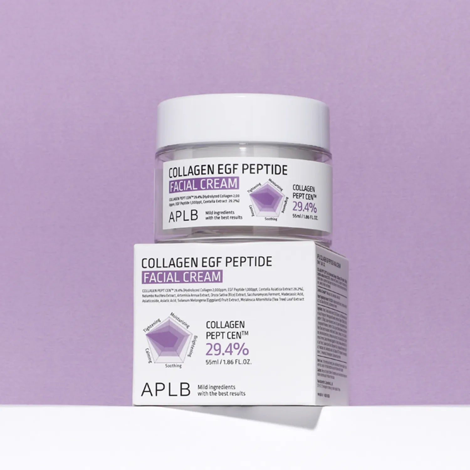 APLB Collagen EGF Peptide Facial Cream 55ml