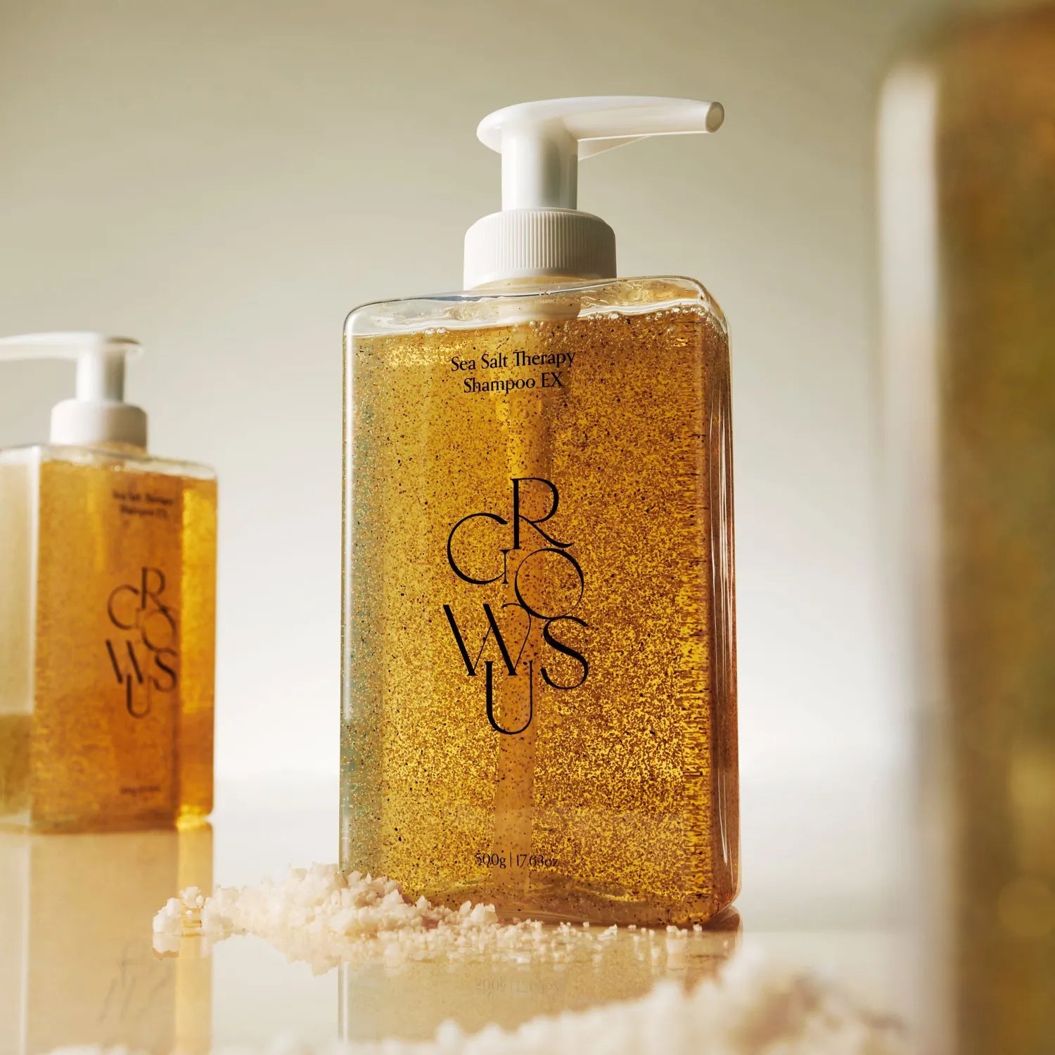 growus Sea Salt Therapy Shampoo EX 500g Set (+Shampoo 50g)