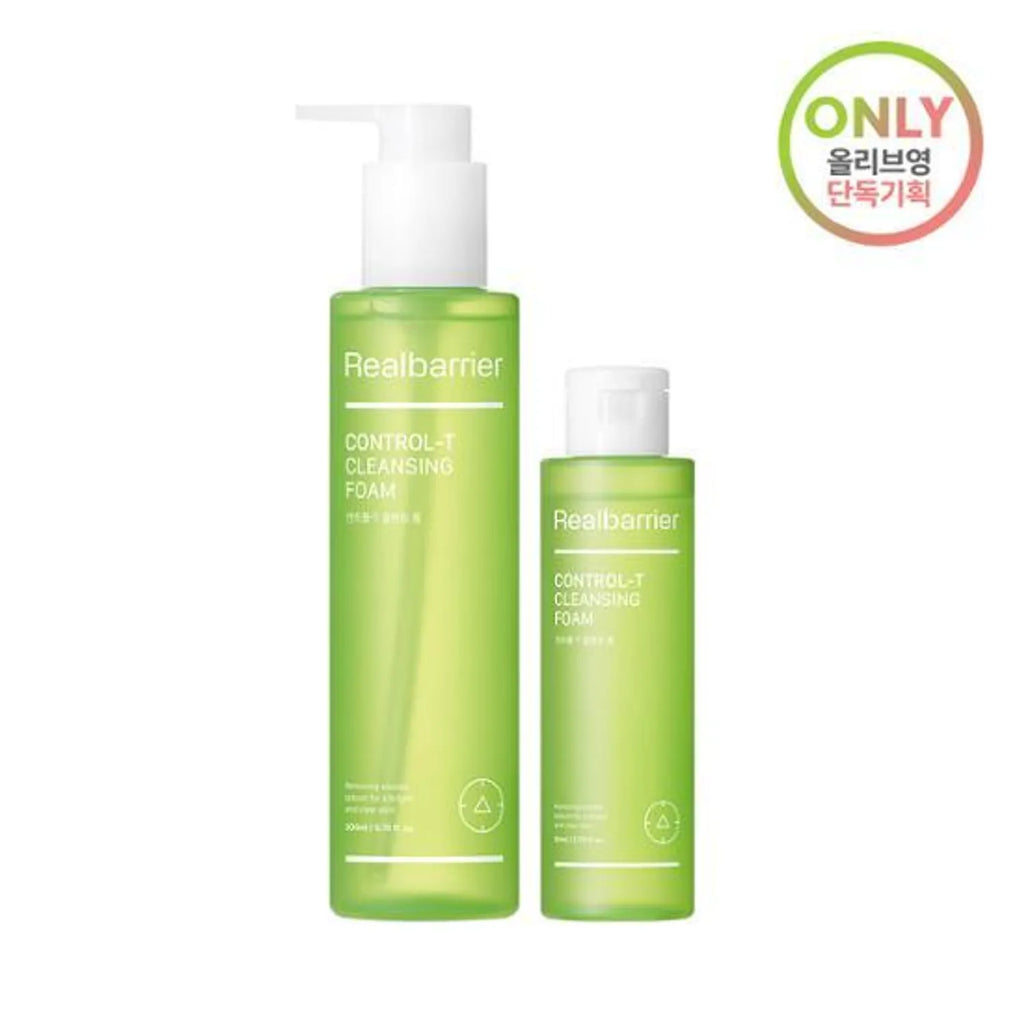 Real Barrier Control-T Cleansing Foam 200mL Special Set (+80mL)
