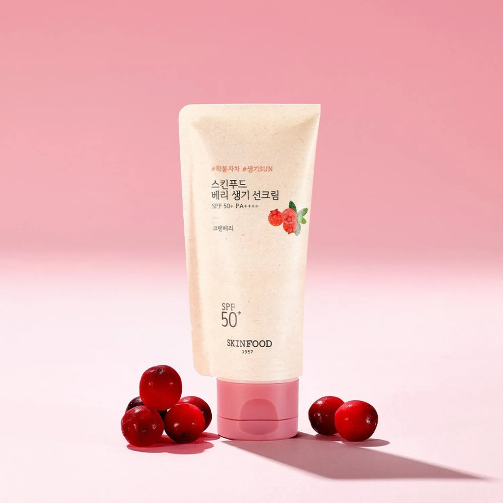 SKINFOOD Berry Glowing Sun Cream 50mL SPF50+ PA++++
