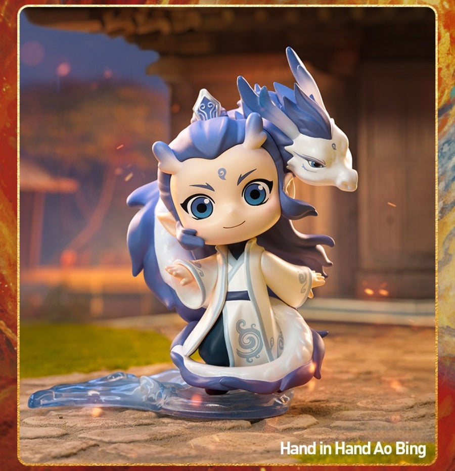 POPMART's "Nezha: The Demon Child Conquers the Dragon King" Innate Bond Series Figurine Blind Box