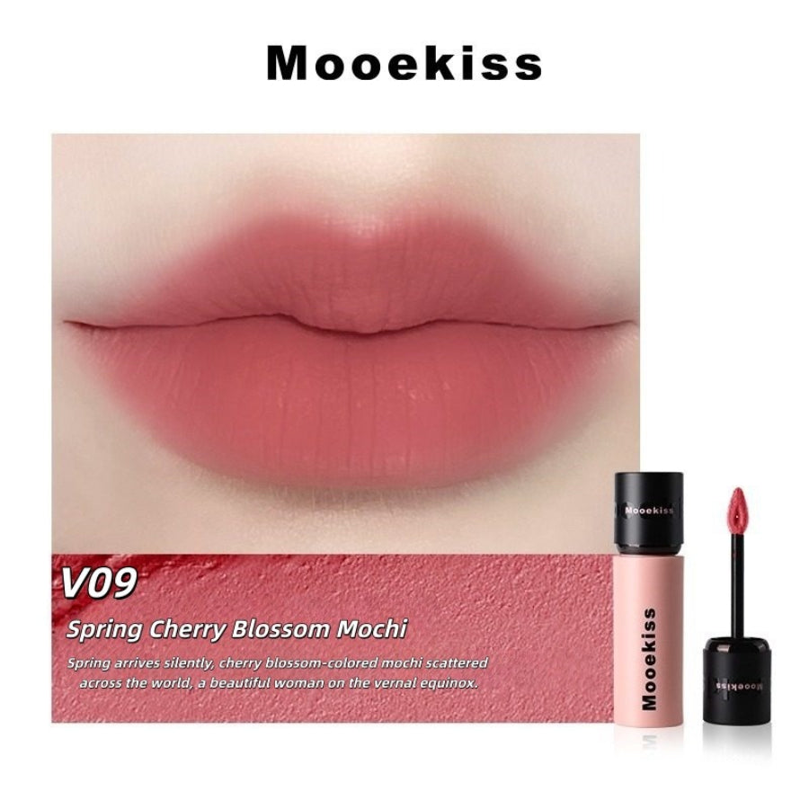 MUKESI Velvet Matte Lip Mud V09 Sakura Mochi