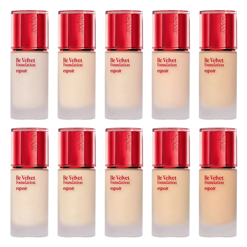 espoir Be Velvet Foundation 30g (10 Colors)