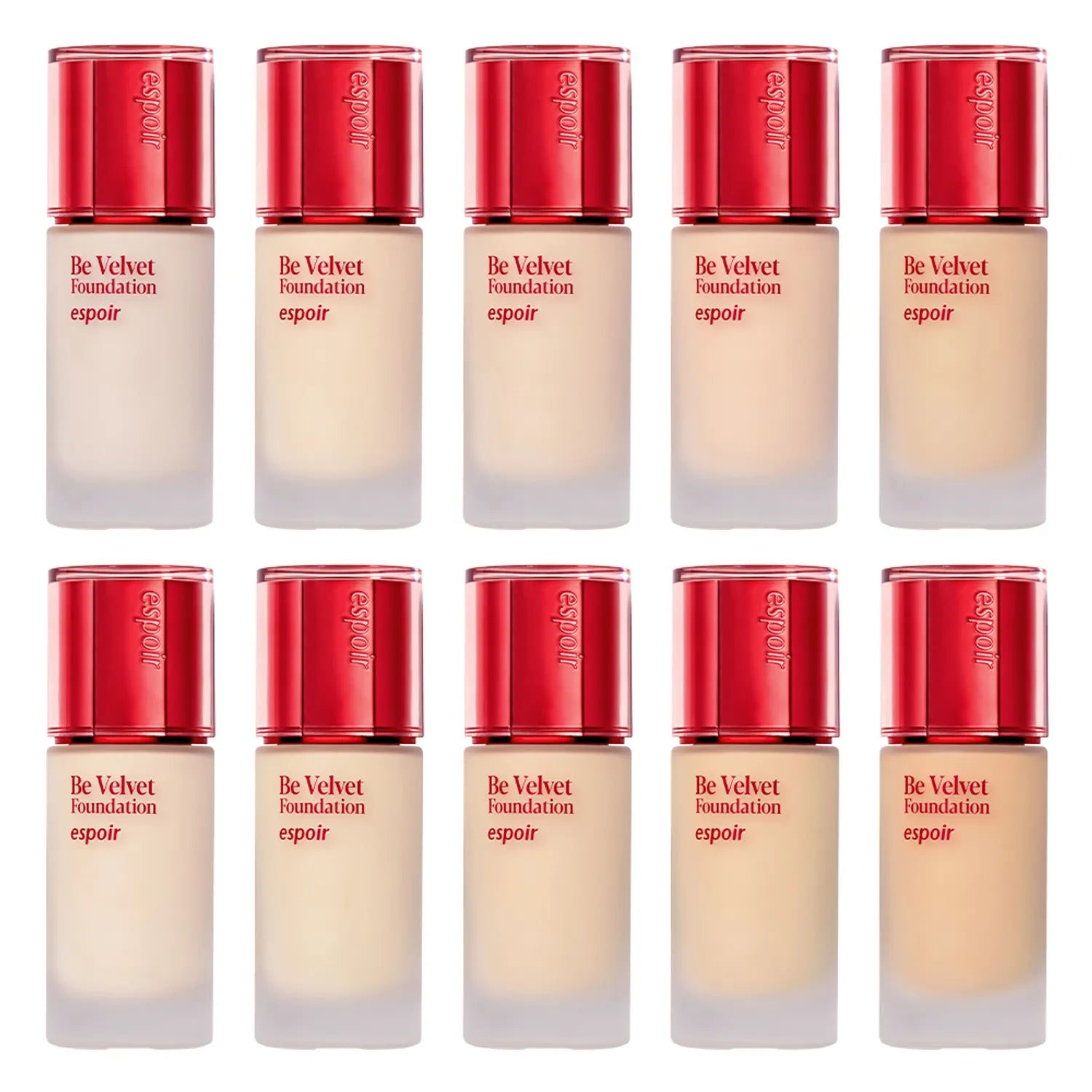espoir Be Velvet Foundation 30g (10 Colors)