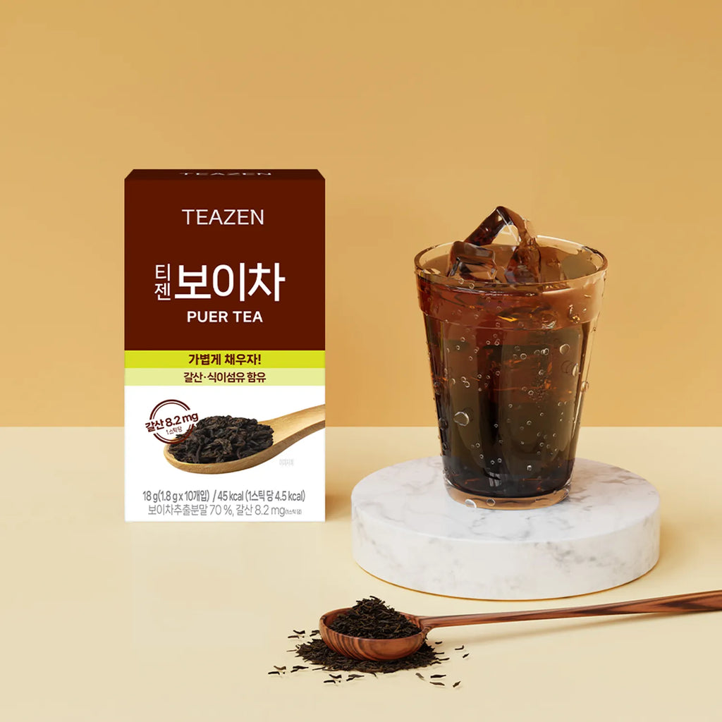 Teazen Water Mix Pu'er Tea 10 Sticks