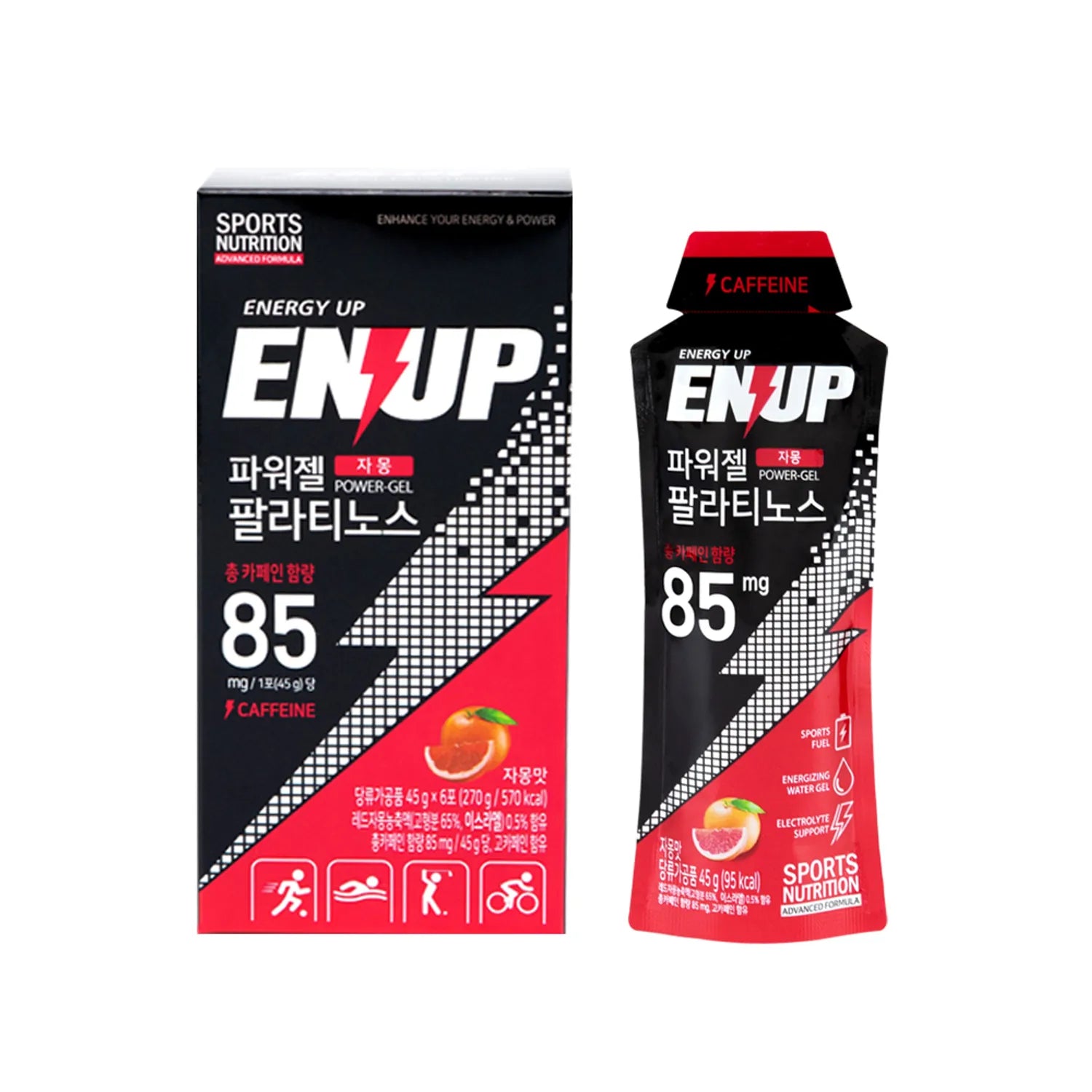 ENUP Power-Gel Palatinose #Grapefruit 6 Sticks