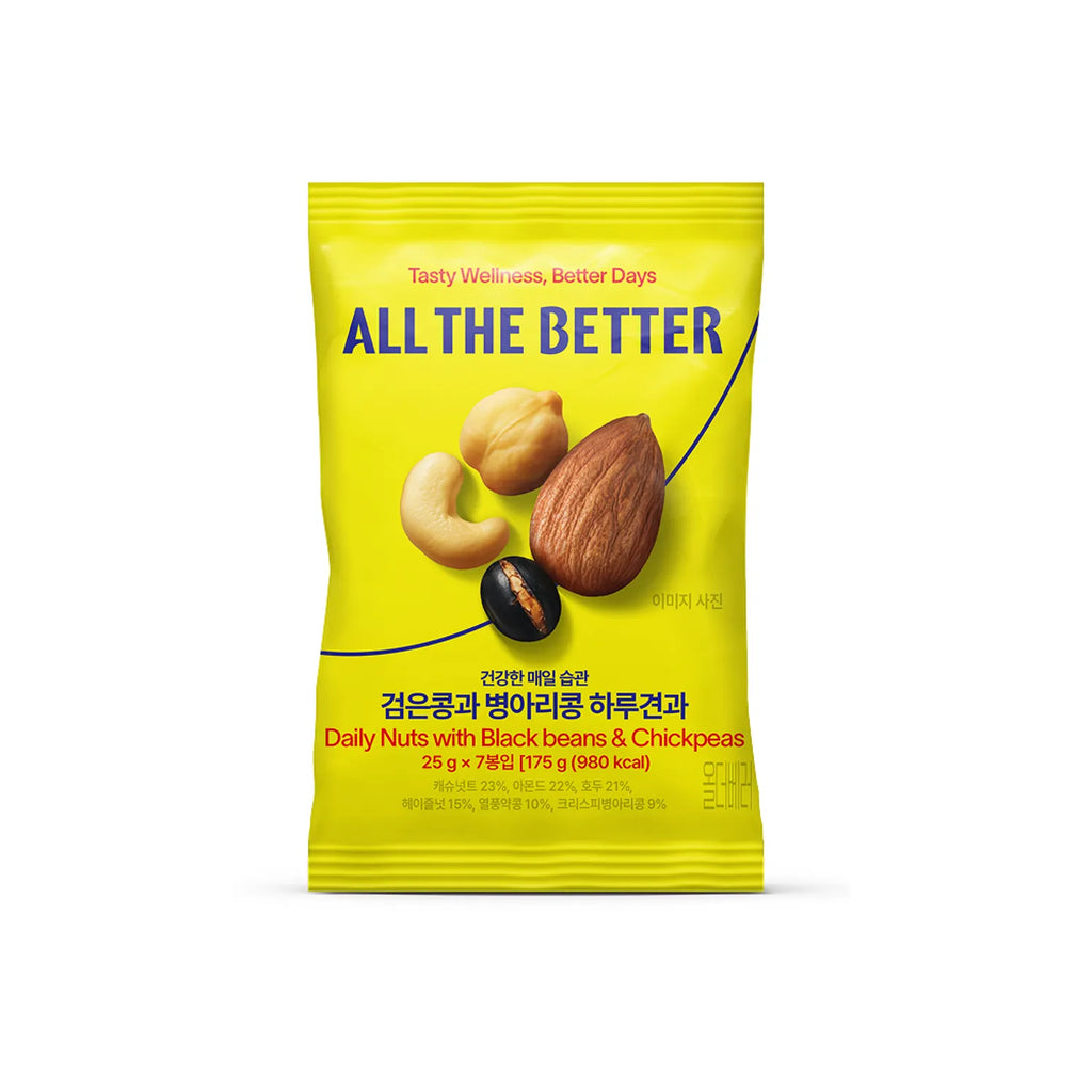 ALL THE BETTER Daily Nuts #Black Bean and Chickpea 25g*7ea