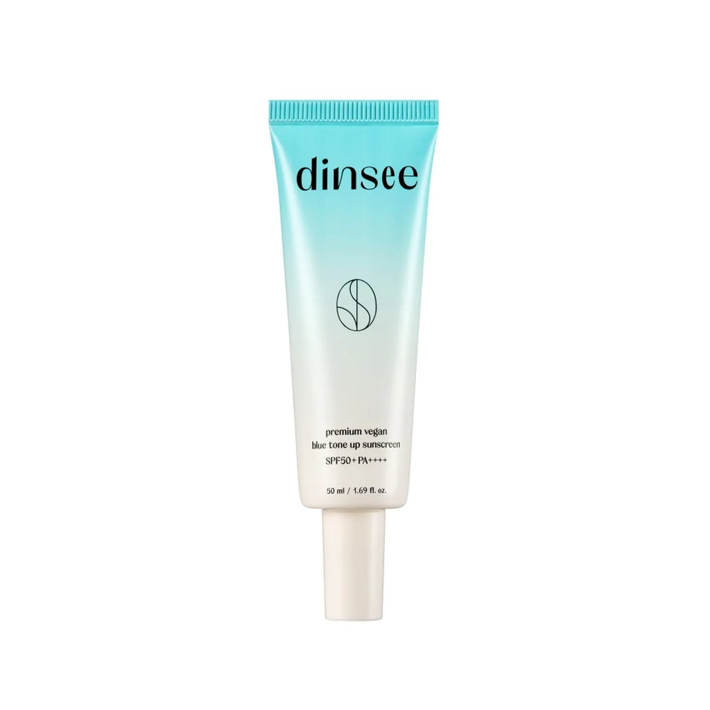 Dinsee Premium Vegan Blue Tone Up Sun Cream 50ml Set (+20ml)