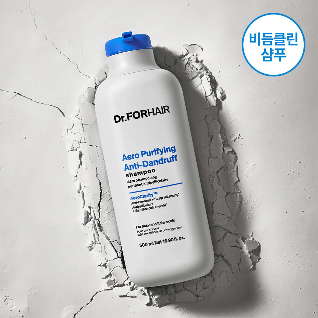 Dr.FORHAIR Aero Purifying Anti-Dandruff Shampoo 400ml Set (+70ml)