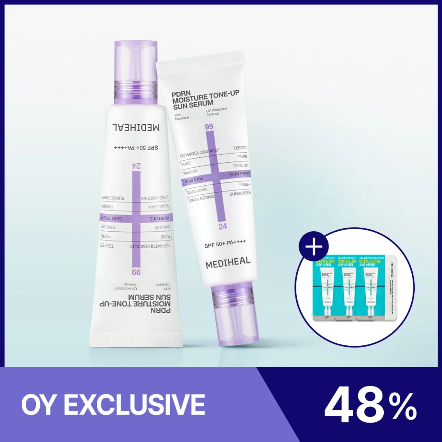 MEDIHEAL PDRN Sun Serum Double Set