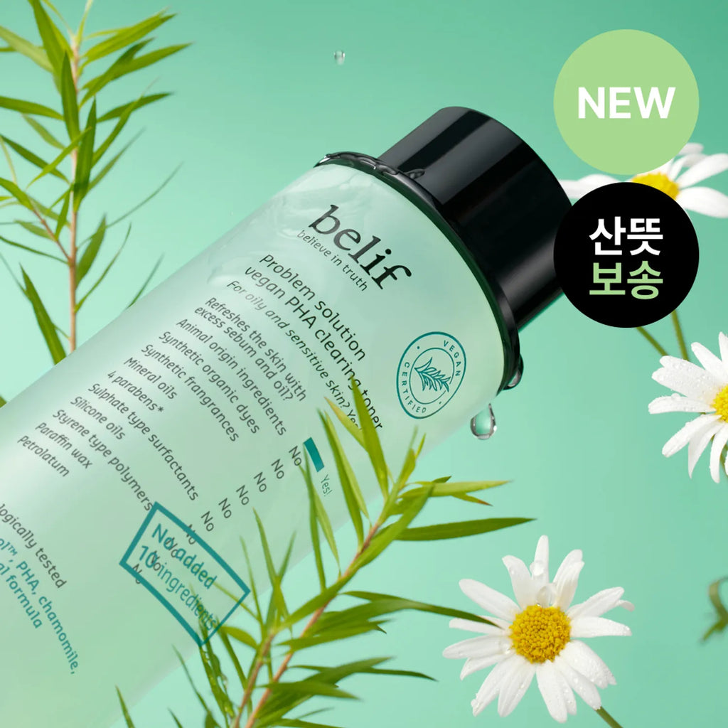 belif Problem Solution Vegan PHA Clearing Toner 150ml