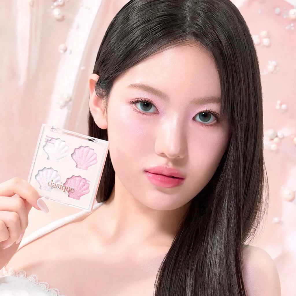 [Mermaid EDITION] dasique Shine Glowy Highlighter Palette 5.5g 01 Twinkle Mermaid
