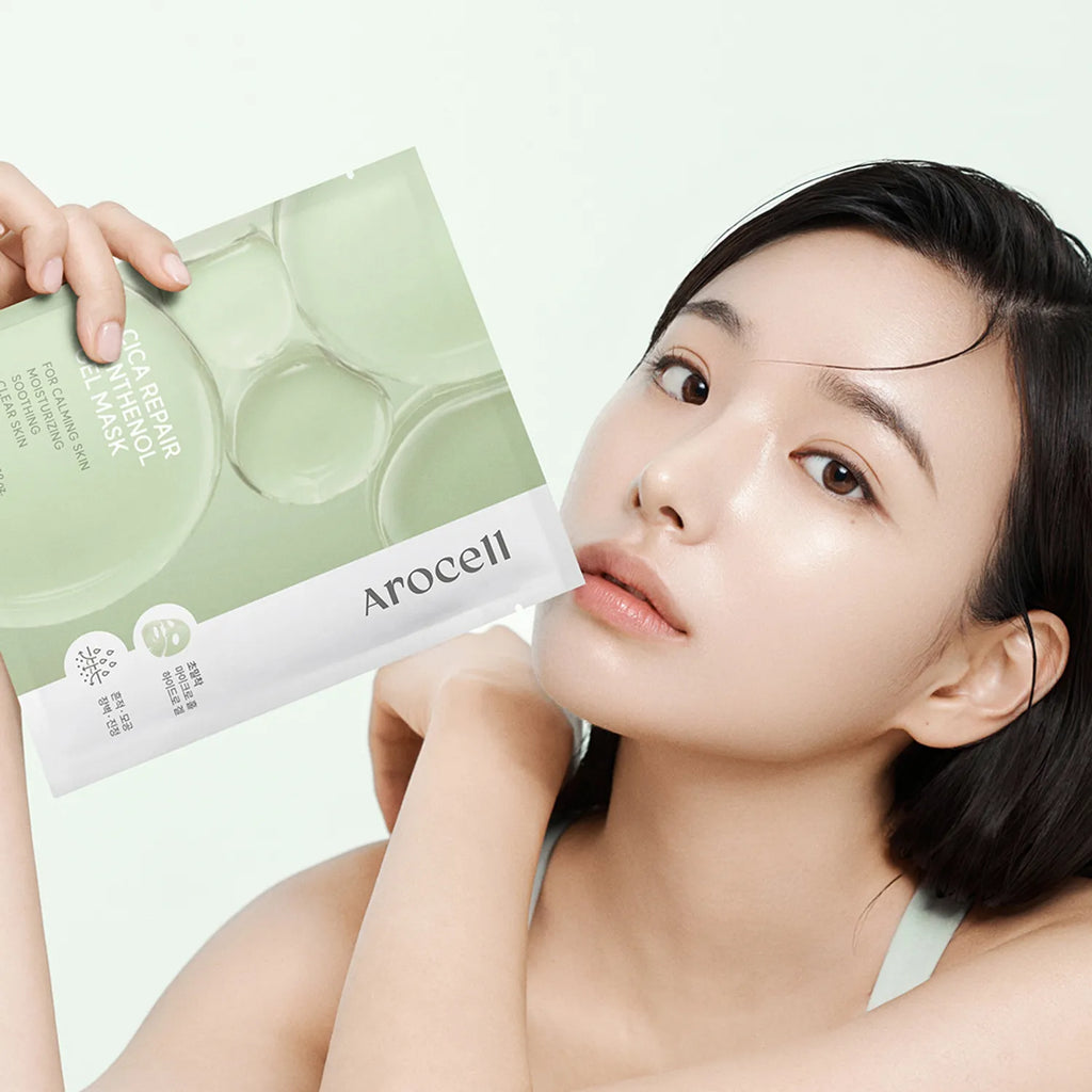 AROCELL Cica Repair Panthenol Gel Mask Sheet