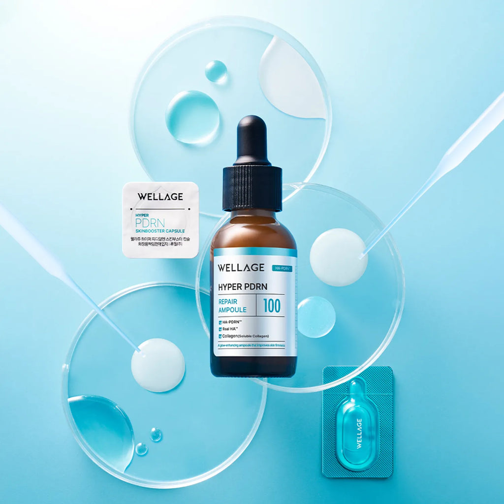WELLAGE Hyper PDRN One Day Kit 1ea (Capsule 25mg+Solution 1ml)