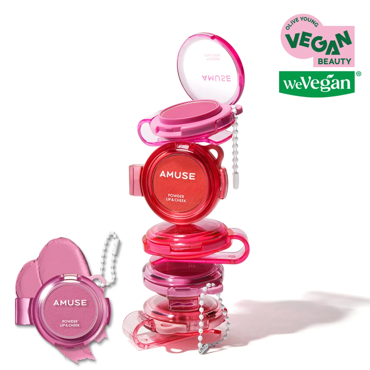 AMUSE Powder Lip & Cheek (12 Colors)