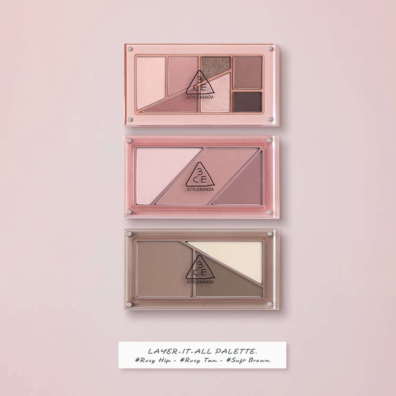 3CE Layer It All Contour Palette (2 Options)