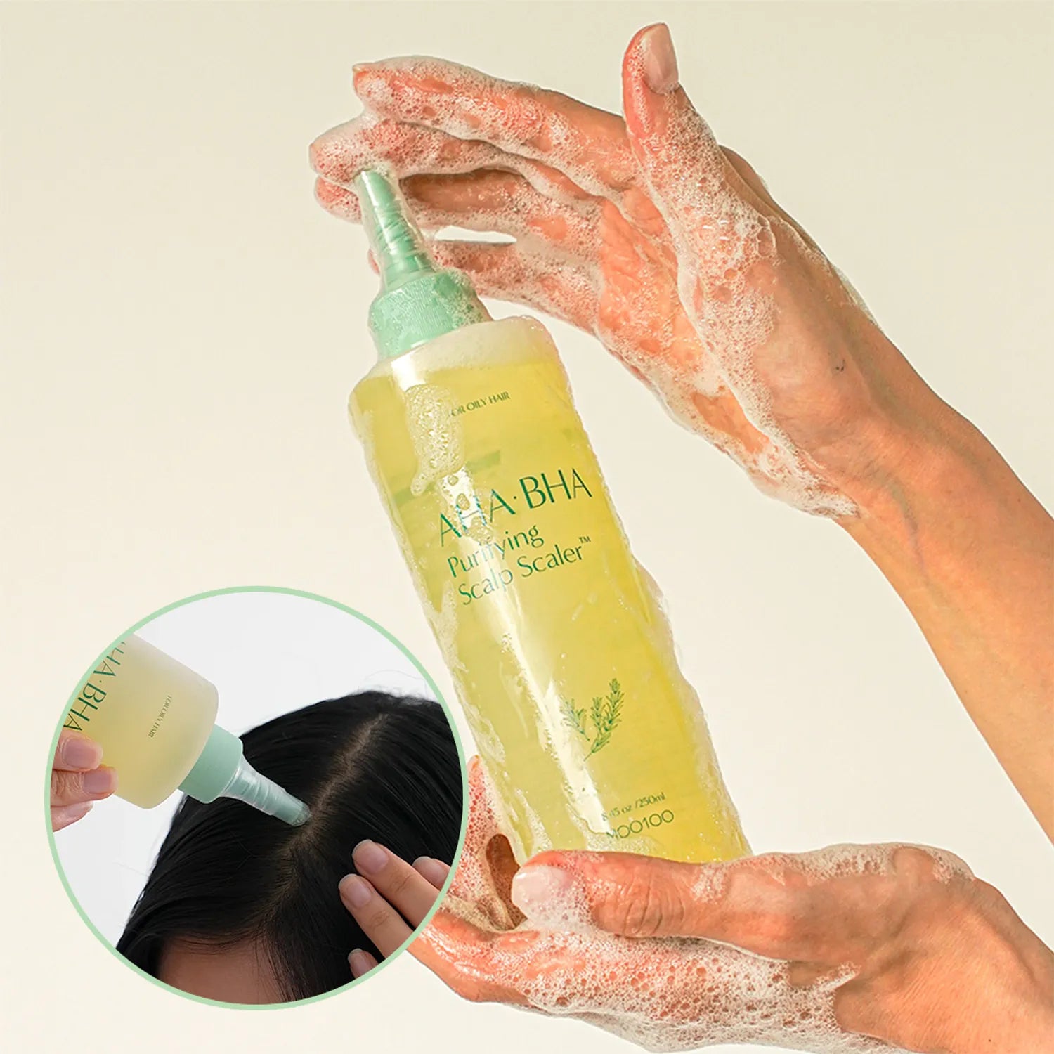MOO100 AHA BHA Purifying Scalp Scaler 250mL
