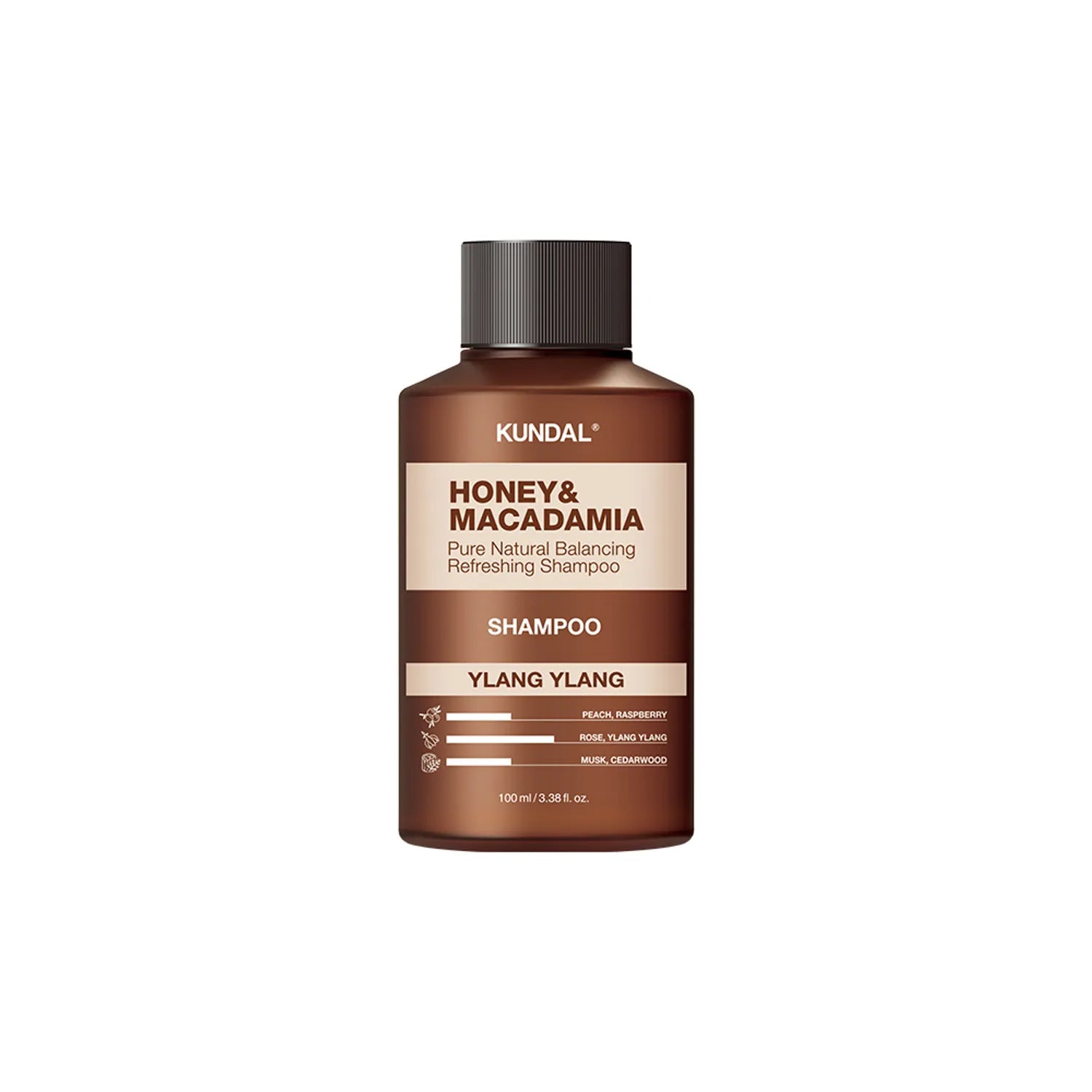 KUNDAL Honey & Macadamia Nature Shampoo 100ml (3 Options)